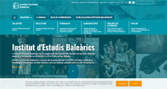 Desktop Screenshot of iebalearics.org